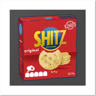 Shitz Crackers Posters and Art